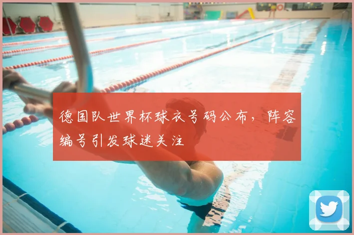 德国队世界杯球衣号码公布,阵容编号引发球迷关注