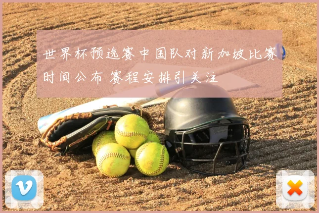 世界杯预选赛中国队对新加坡比赛时间公布 赛程安排引关注